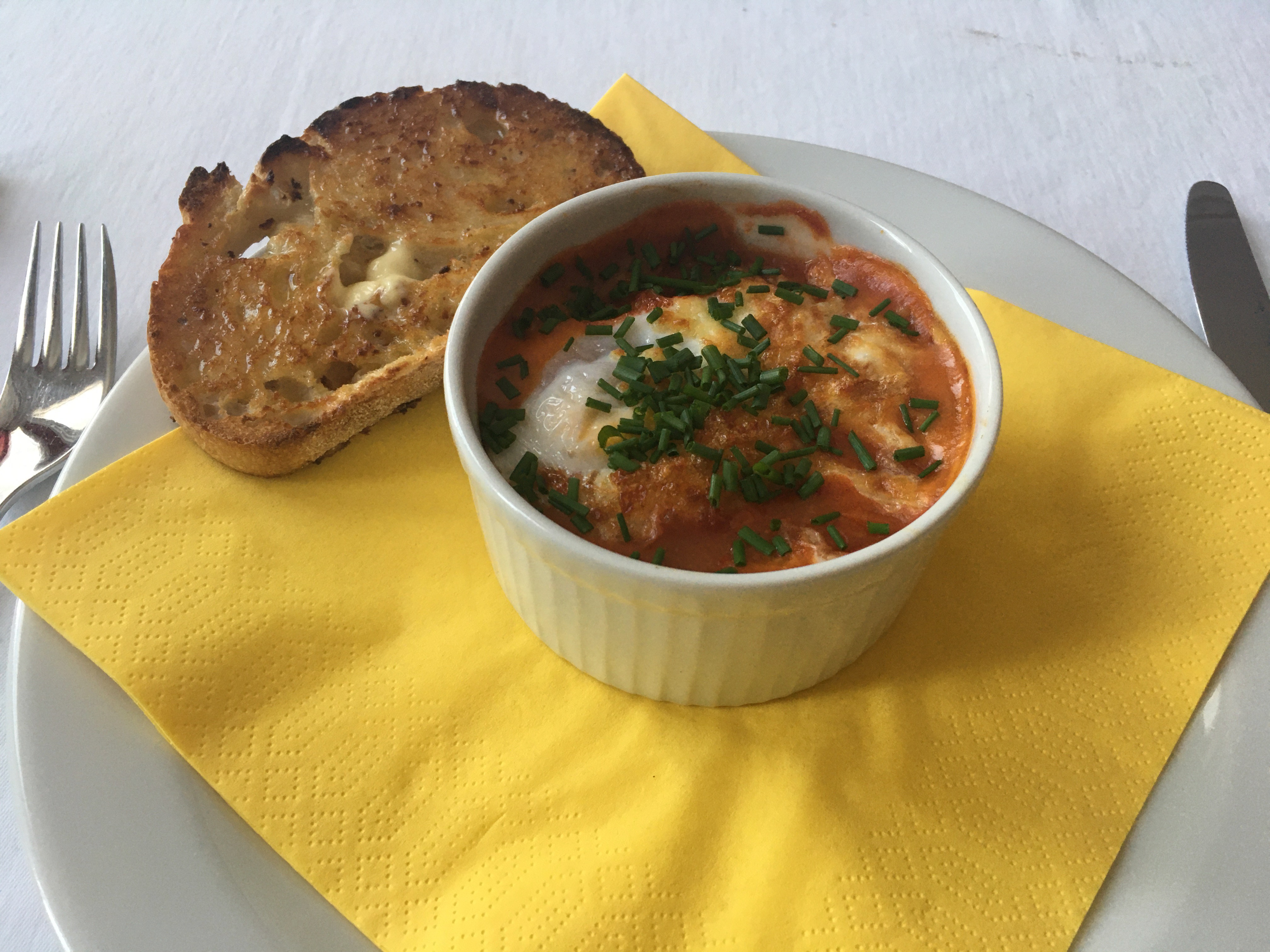 Egg &amp; baked beans